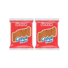 Ulker Plain Stick Crackers 2.82 oz (80 g ) - Large Pack x 2 pcs - Authentic Turkish & Mediterranean Food | TG Gourmet