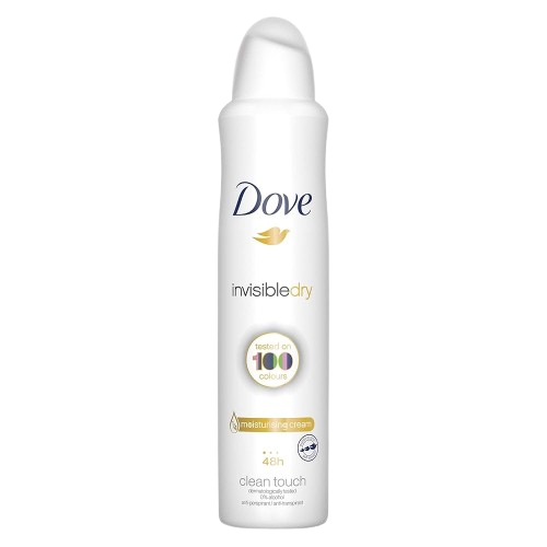 Dove Body Spray Invisible Dry 250ml - Authentic Turkish & Mediterranean Food | TG Gourmet