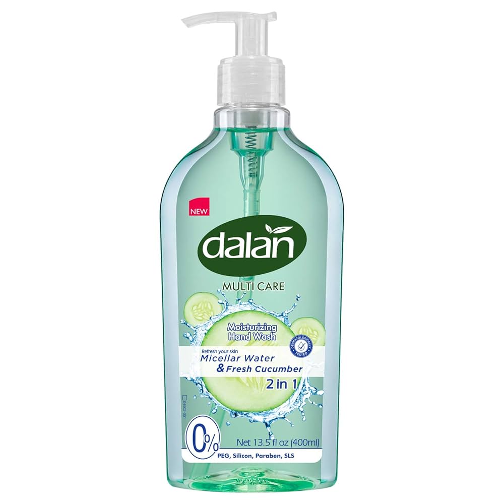 DALAN MULTI-CARE | LIQUID HAND SOAP | 13.5 FL OZ | FRESH CUCUMBER | - Authentic Turkish & Mediterranean Food | TG Gourmet