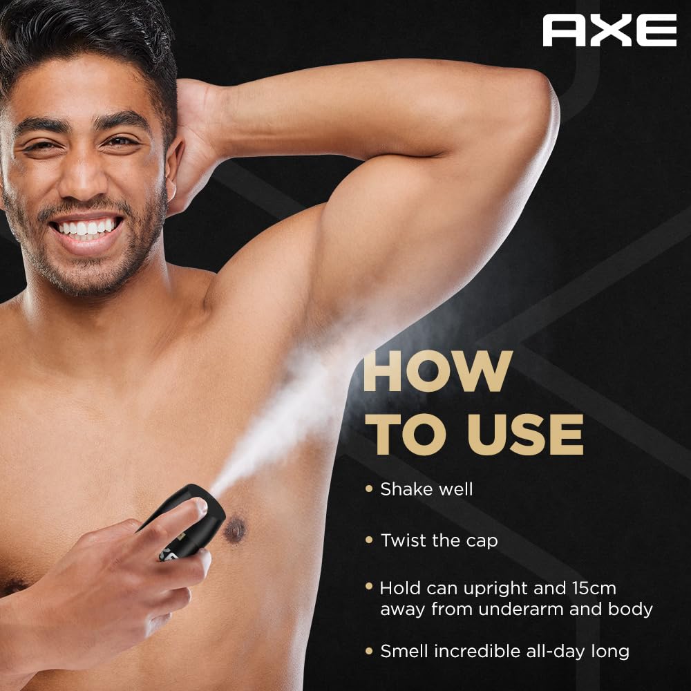 Axe Body Spray 150ml (5.3 fl.oz) GOLD TEMPTATION - Authentic Turkish & Mediterranean Food | TG Gourmet