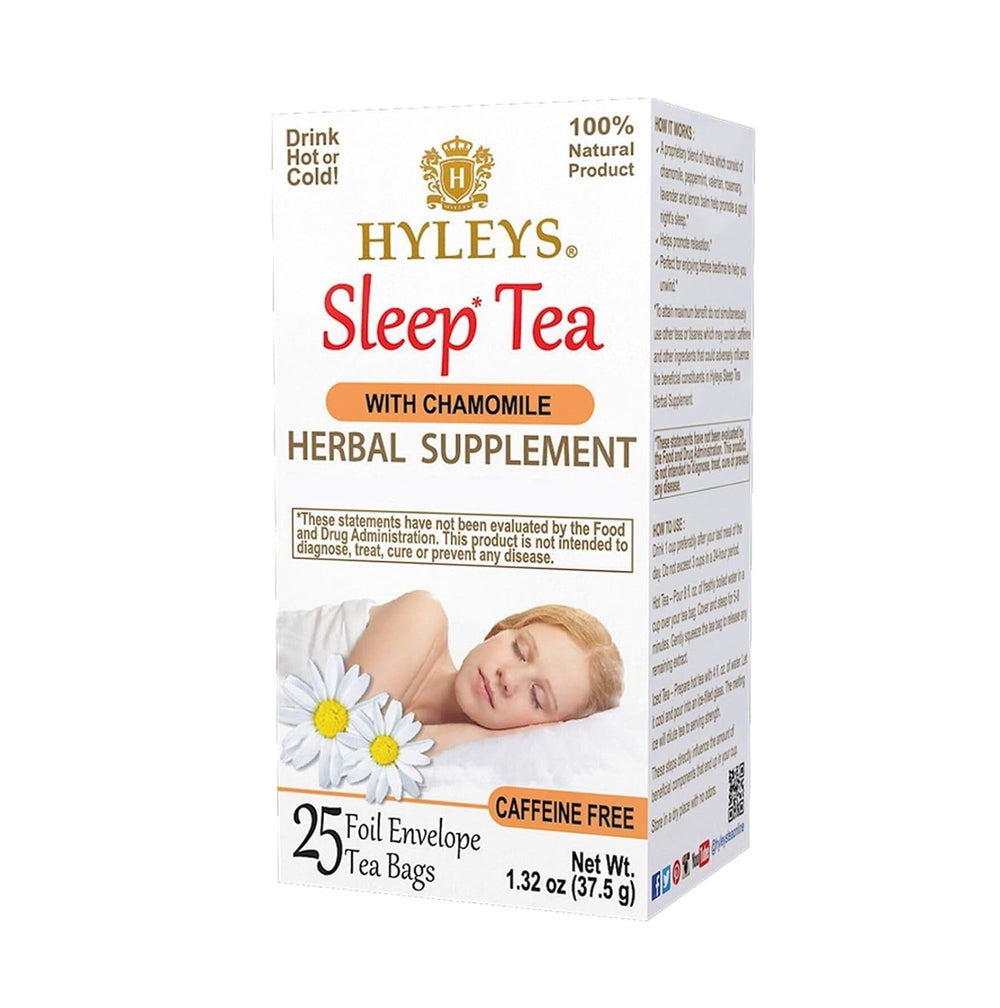 Hyleys Sleep Tea Chamomile – 1.32 oz – 25 Packs per Box - Authentic Turkish & Mediterranean Food | TG Gourmet