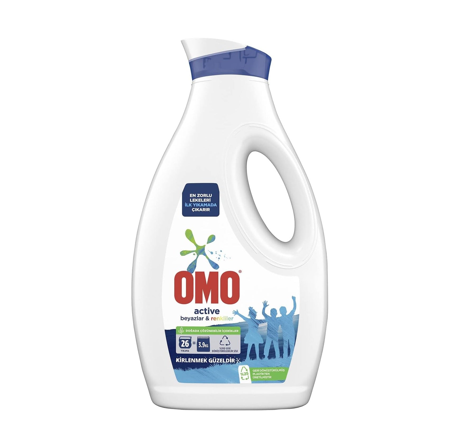 Omo Liquid Laundry Detergent Active Cold Power 58 fl oz - Authentic Turkish & Mediterranean Food | TG Gourmet