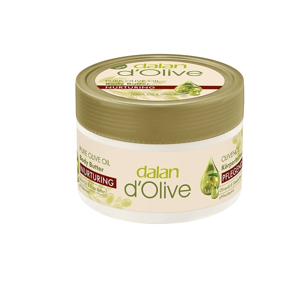 d'Olive Olive Oil BODY BUTTER | 8.45 fl. oz(250ml) - Authentic Turkish & Mediterranean Food | TG Gourmet