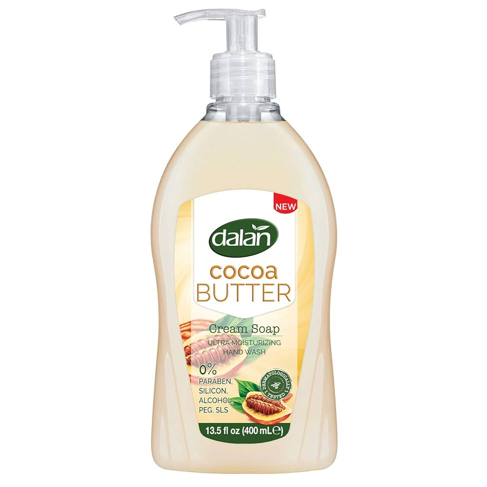 DALAN CREAM LIQUID HAND SOAP COCOA BUTTER 13.5 FL OZ - Authentic Turkish & Mediterranean Food | TG Gourmet