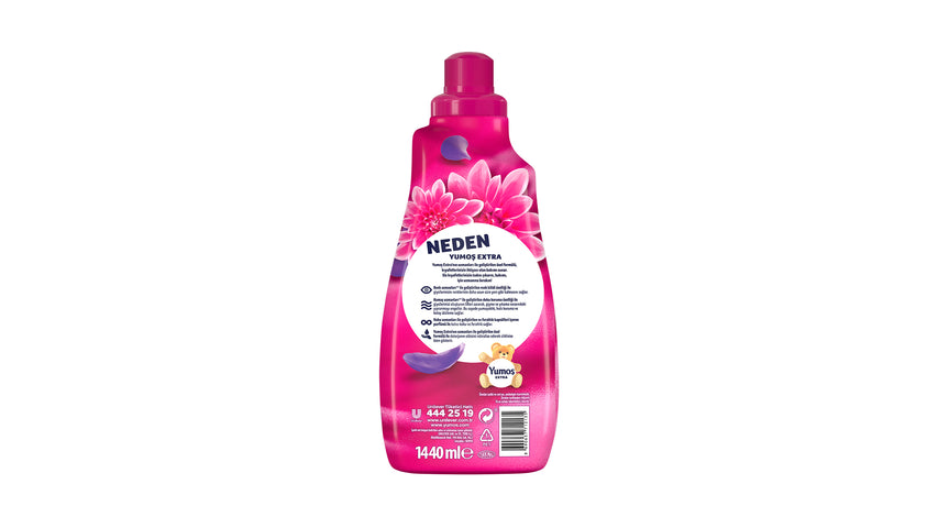 Yumos Extra Fabric Softener 49 fl oz (1.44 L) - Orchid - Authentic Turkish & Mediterranean Food | TG Gourmet