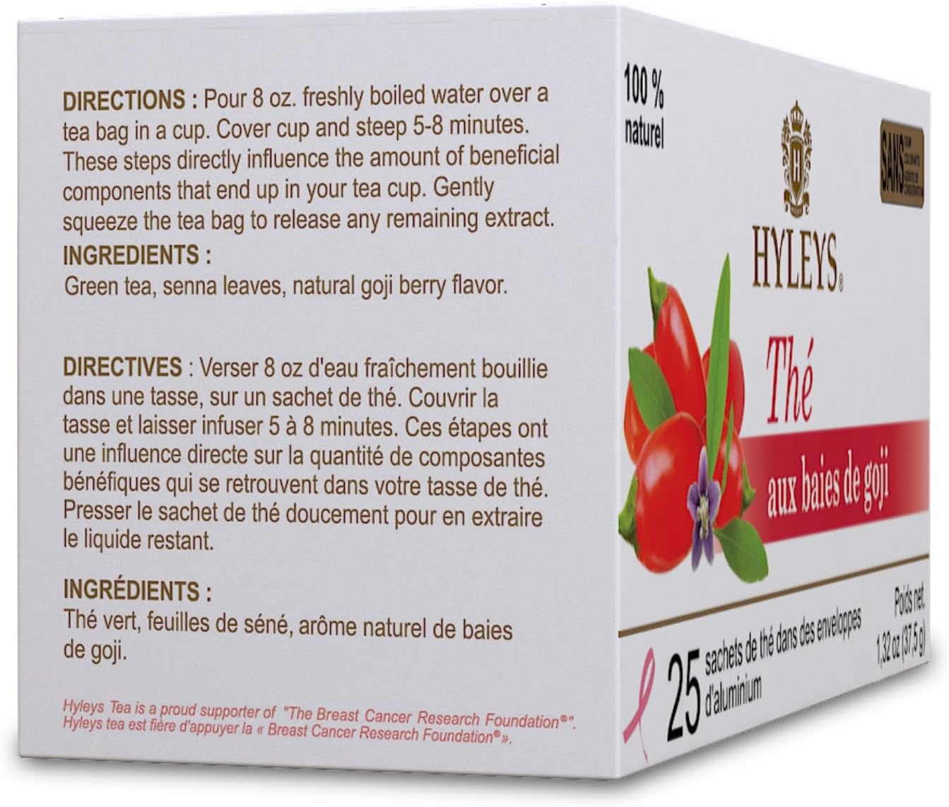 HYLEYS COLON CLEANSE GOJI BERRY 1.32oz - Kosher - Authentic Turkish & Mediterranean Food | TG Gourmet