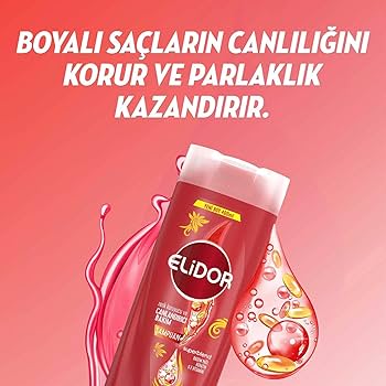 ELIDOR SHAMPOO 400ML (13.5oz - Color Protecting) - Authentic Turkish & Mediterranean Food | TG Gourmet