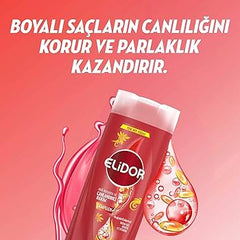 ELIDOR SHAMPOO 400ML (13.5oz - Color Protecting) - Authentic Turkish & Mediterranean Food | TG Gourmet