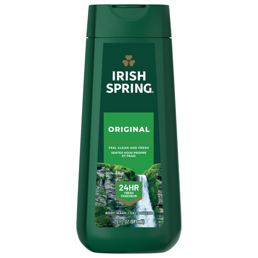 Irish Spring Body Wash Original 20 oz - The Classic Green Clean | TG Gourmet