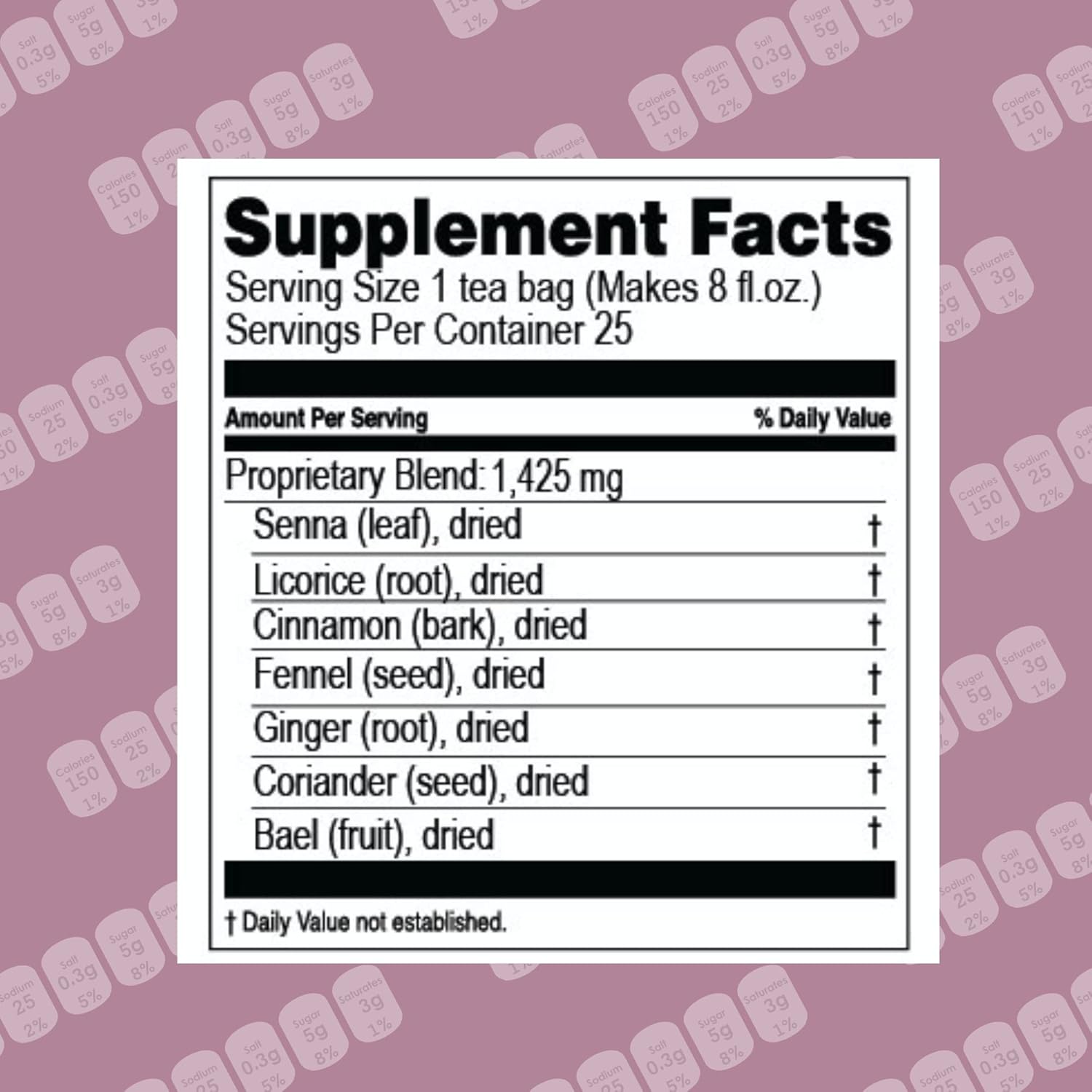 HYLEYS COLON CLEANSE ACAI BERRY 1.32oz - Authentic Turkish & Mediterranean Food | TG Gourmet