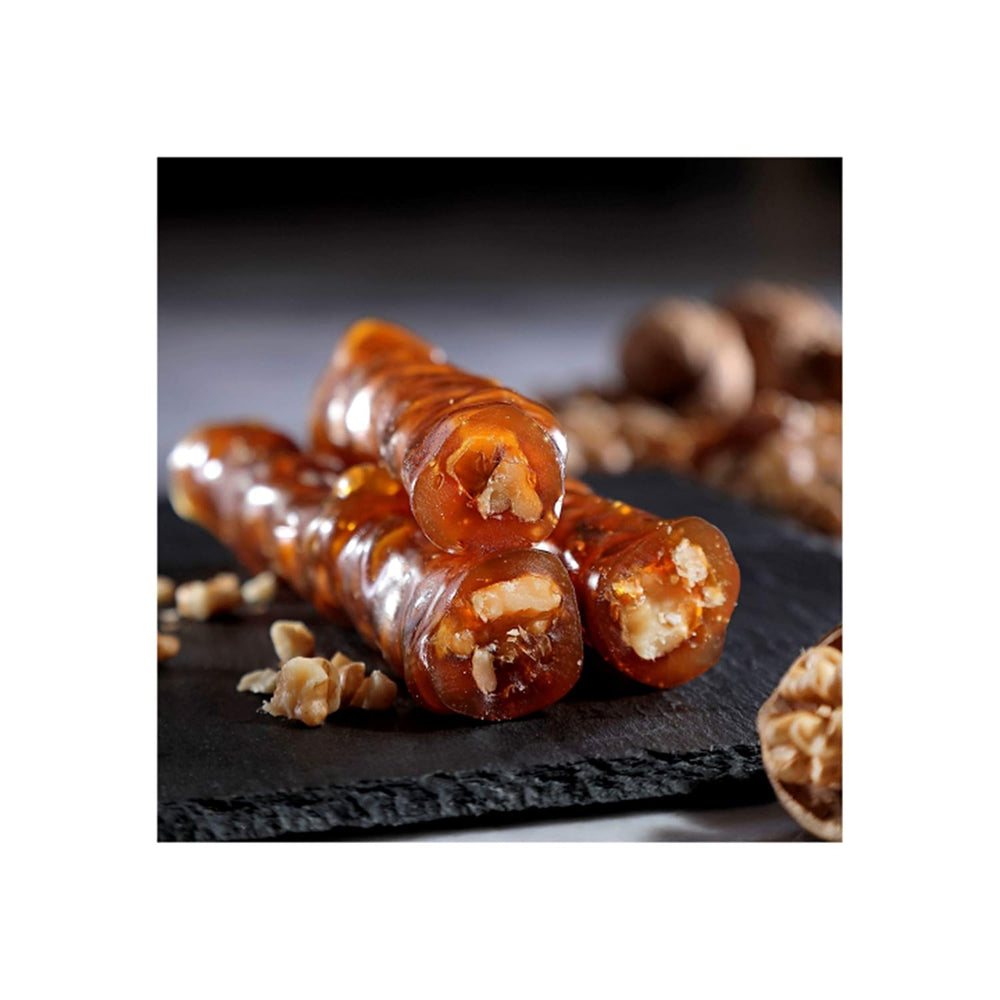 KEYIFCE TURKISH DELIGHT WITH WALNUT ROLL 350gr - Authentic Turkish & Mediterranean Food | TG Gourmet