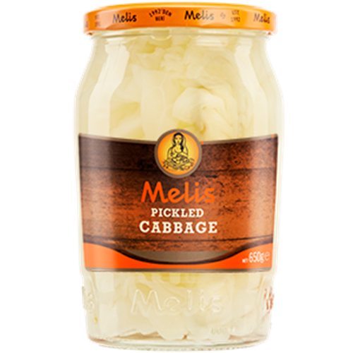 Melis Pickled Cabbage 24.3 fl oz (720 ml) Jar - Classic Lahana Tursusu | TG Gourmet