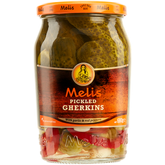 MELIS PICKLED GHERKINS 720 ML (24.3 FL OZ) - Authentic Turkish & Mediterranean Food | TG Gourmet