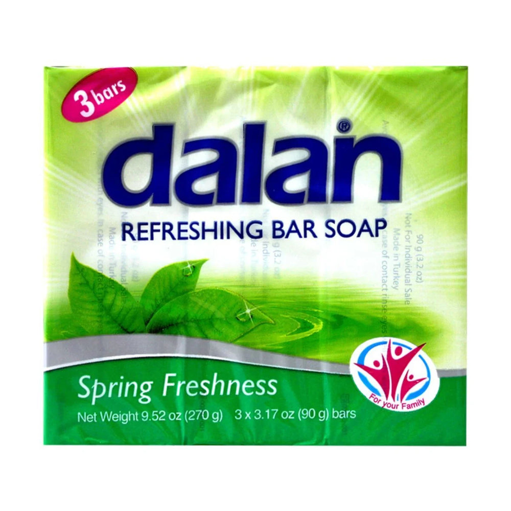 Dalan Bar Soap Spring Fresh 3pcs - Authentic Turkish & Mediterranean Food | TG Gourmet