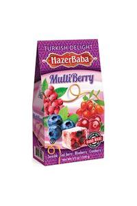 HAZERBABA MULTIBERRY TURKISH DELIGHT 100GR - TULUMBA