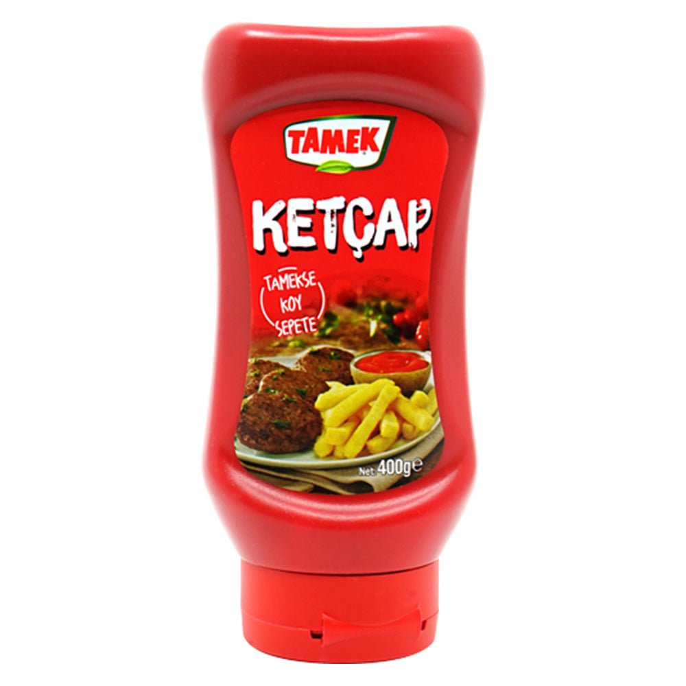 Tamek Ketchup Mild 12.5oz (355g) Bottle, plastic - TULUMBA