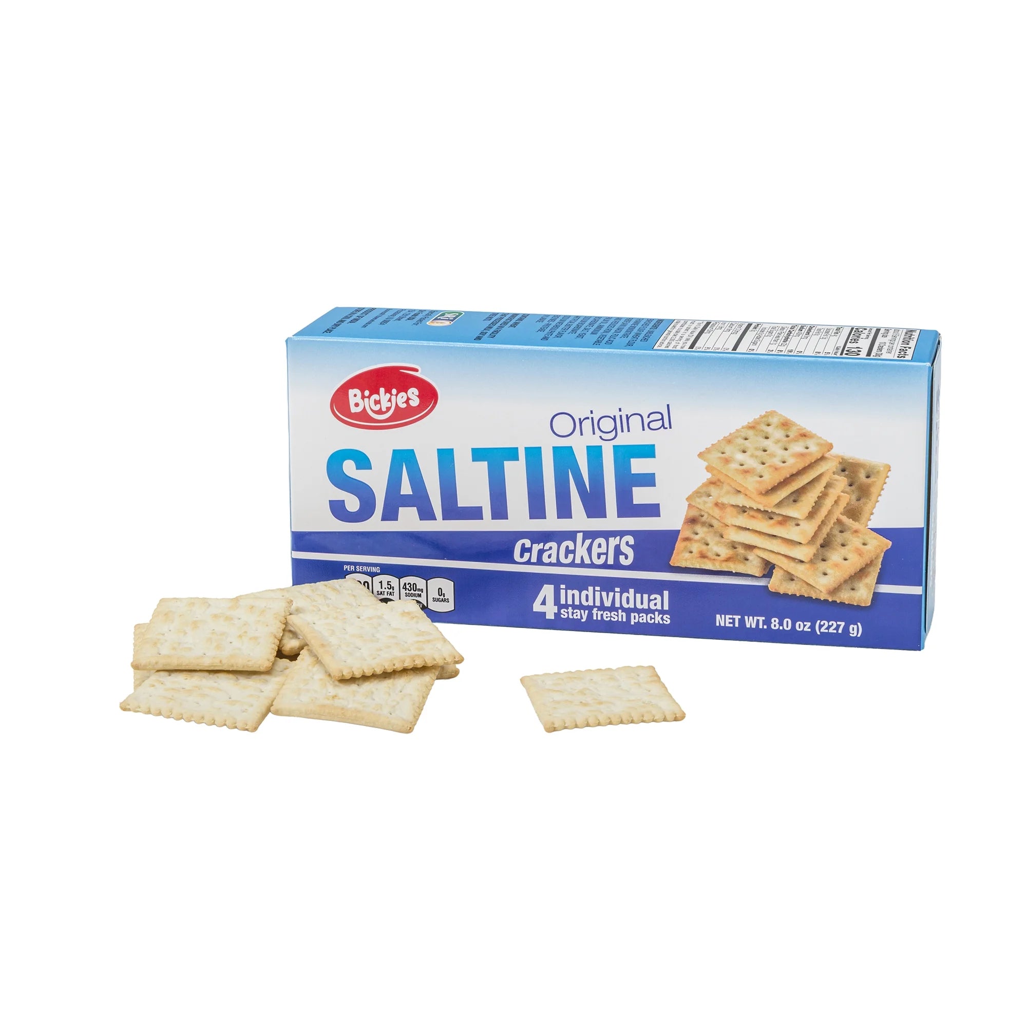 BICKIES SALTINE CRACKERS - SALTED 8 oz - Authentic Turkish & Mediterranean Food | TG Gourmet