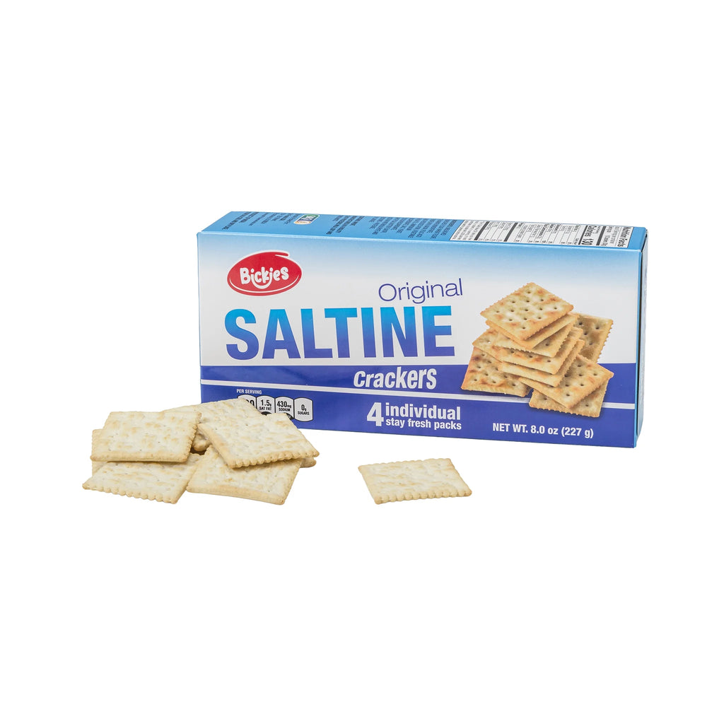 BICKIES SALTINE CRACKERS - SALTED 8 oz - Authentic Turkish & Mediterranean Food | TG Gourmet