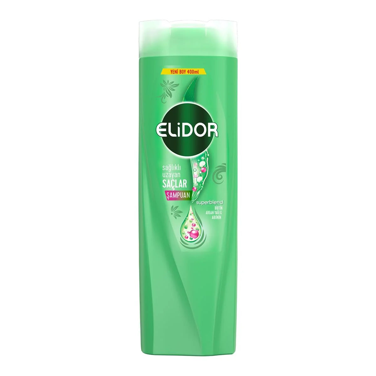 ELIDOR SHAMPOO 400 ML (13.5oz - SUPERBLEND GREEN ) - Authentic Turkish & Mediterranean Food | TG Gourmet