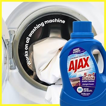 AJAX LIQUID LAUNDRY DETERGENT 5 IN 1 FUSION MIDNIGHT FRESSIA 60 OZ - Authentic Turkish & Mediterranean Food | TG Gourmet