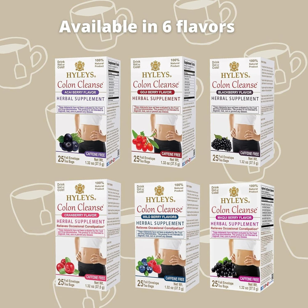 HYLEYS COLON CLEANSE WILD BERRIES 1.32oz - Authentic Turkish & Mediterranean Food | TG Gourmet