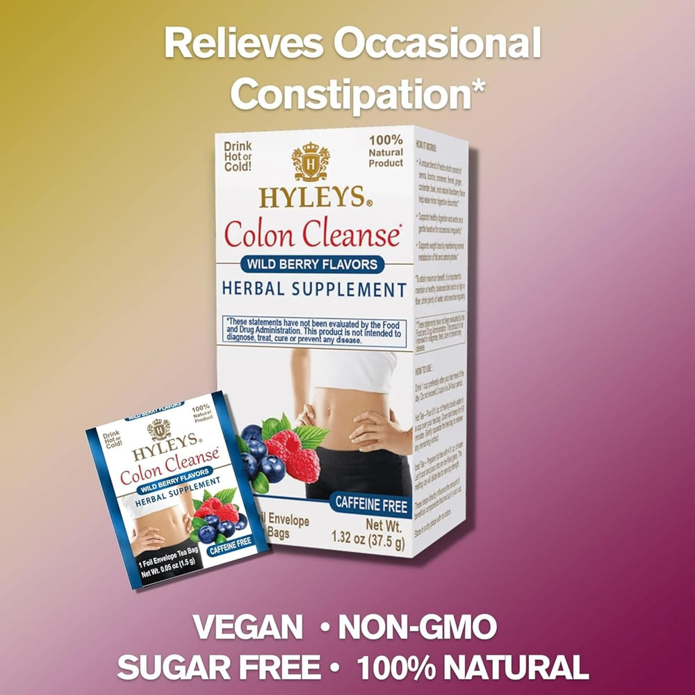 HYLEYS COLON CLEANSE WILD BERRIES 1.32oz - Authentic Turkish & Mediterranean Food | TG Gourmet