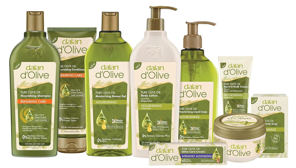 d'Olive SHAMPOO | 13.5 fl. oz. (400ML) | NEW | REPAIRING CARE - Authentic Turkish & Mediterranean Food | TG Gourmet