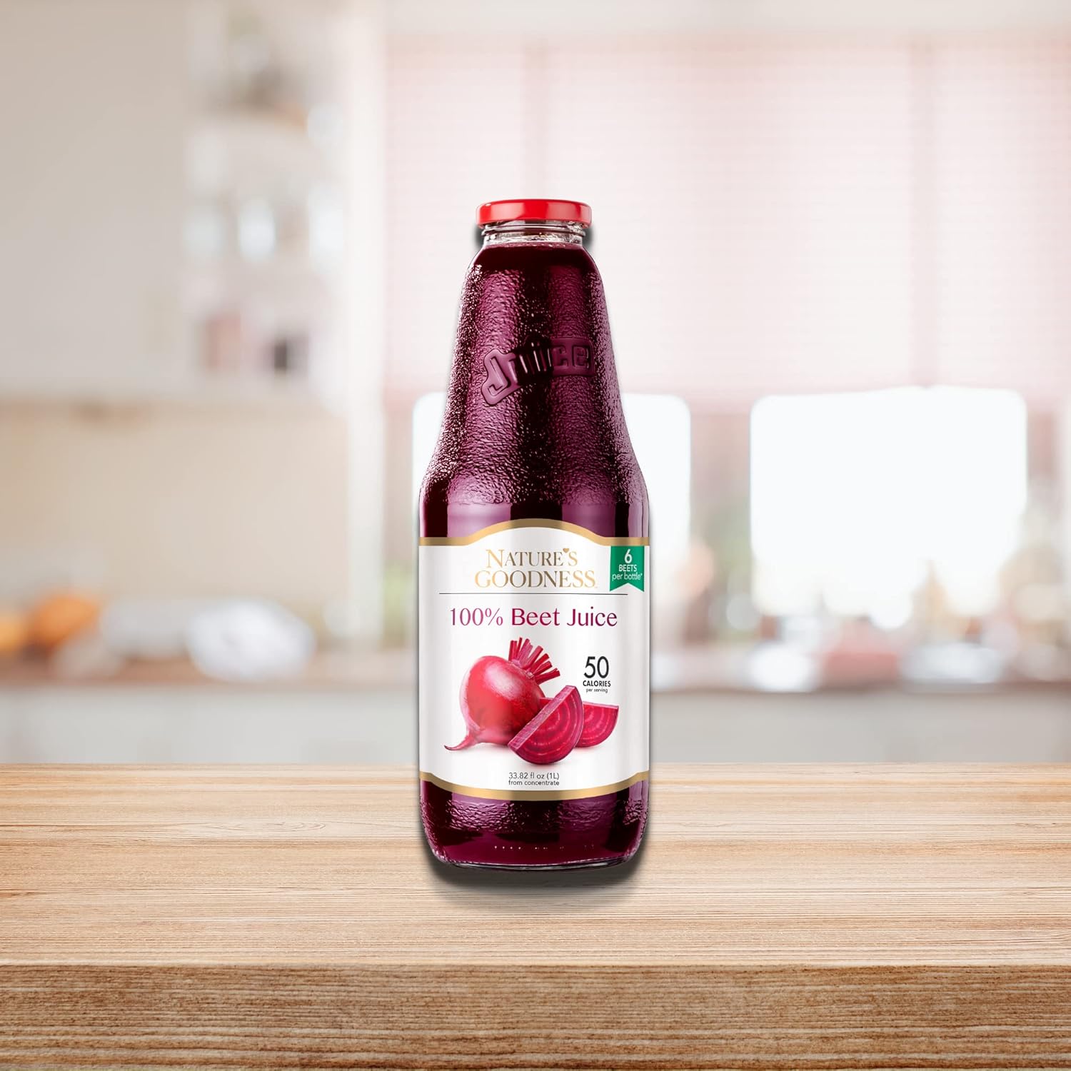 Nature`s Goodness Beet Juice 33.82 fl oz All-Natural - Authentic Turkish & Mediterranean Food | TG Gourmet