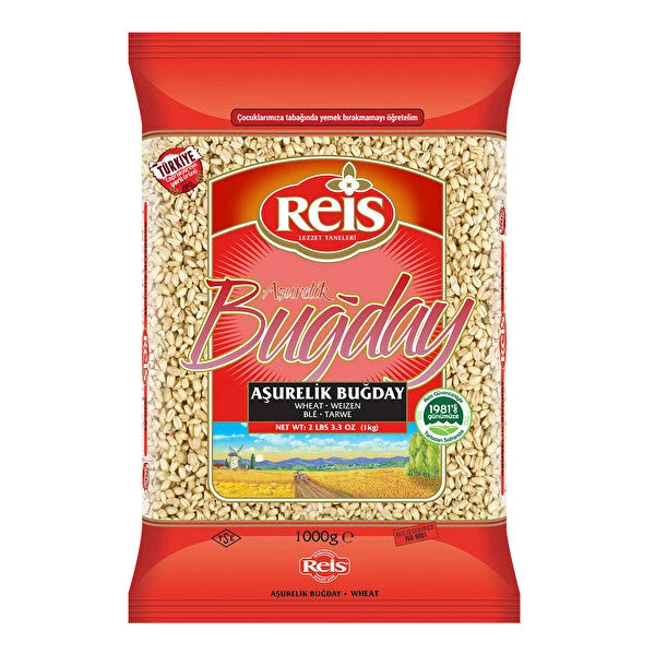 Reis Asurelik Bugday 2.2lb (1kg) Pouch - Authentic Turkish & Mediterranean Food | TG Gourmet