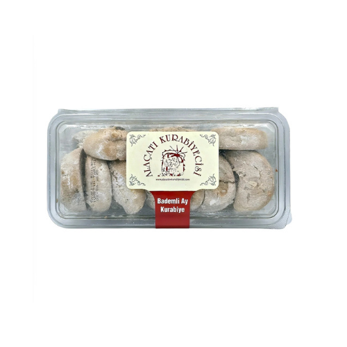 Alacati Kurabiyecisi Almond Cookies 8.8 oz (250g) - Authentic Turkish & Mediterranean Food | TG Gourmet