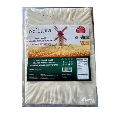 OCLAVA YUFKA 500gr - Authentic Turkish & Mediterranean Food | TG Gourmet