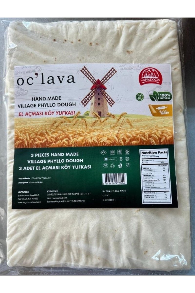 OC'LAVA YUFKA 500gr - TULUMBA