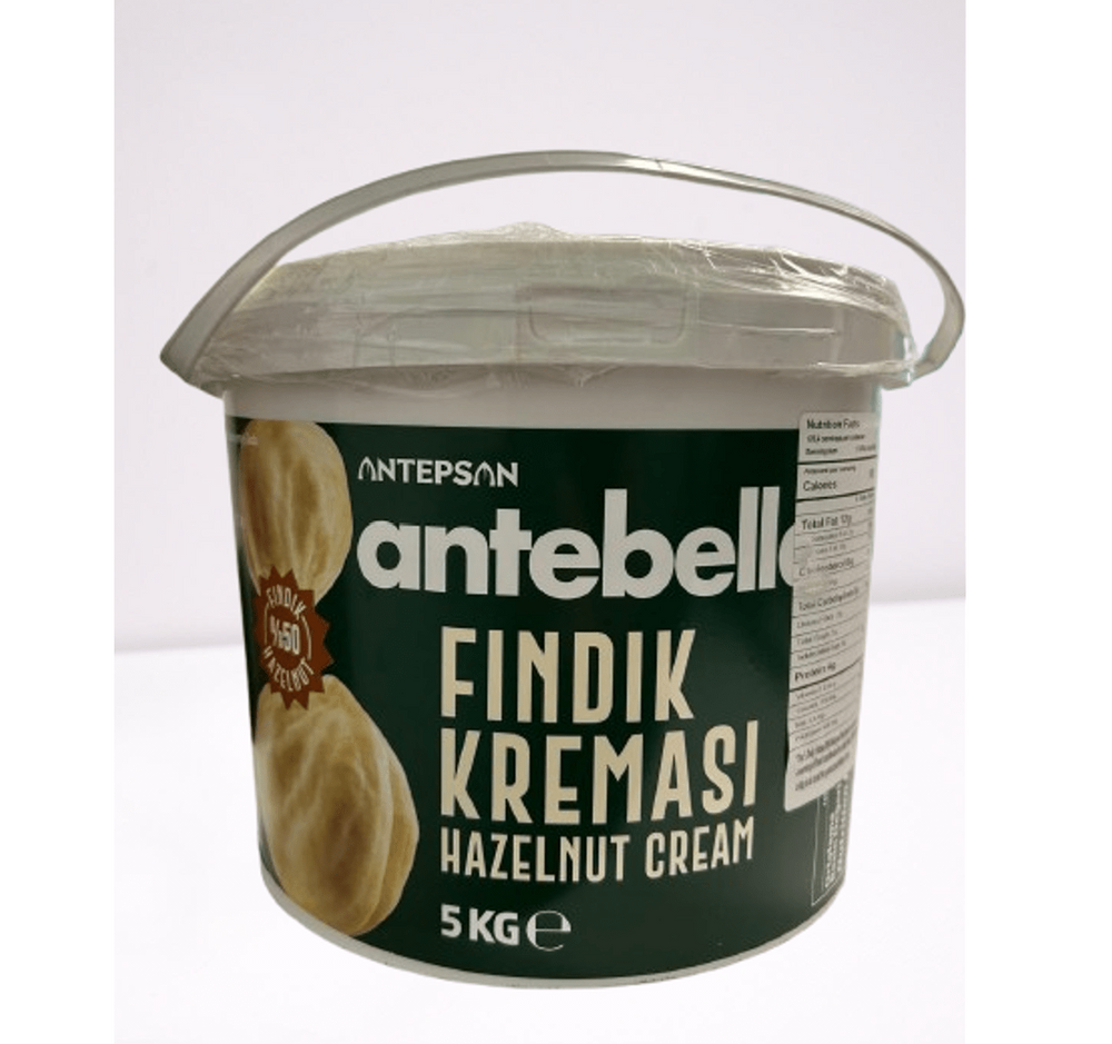 ANTEBELLA SPREADABLE HAZELNUT SPREAD 50% 5KG - Authentic Turkish & Mediterranean Food | TG Gourmet