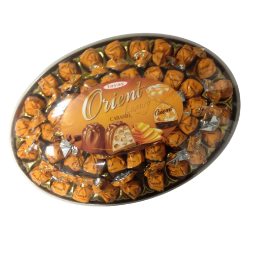 Bonart Orient Truffle Elips Caramel 17.1 oz (485g) Sharing Bag | TG Gourmet