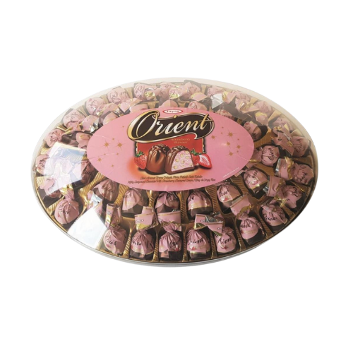 Bonart Orient Truffle Elips Strawberry 17.1 oz (485g) Sharing Bag | TG Gourmet