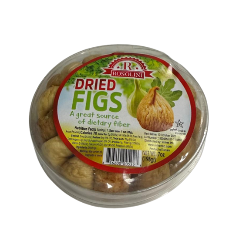 Rosolini Dried Figs Garland 7 oz (198g) - Traditional String of Figs (#8) | TG Gourmet