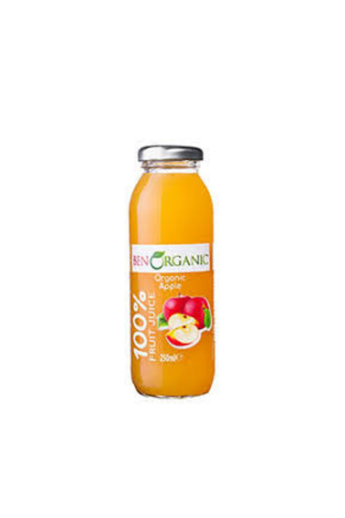 BEN ORGANIC APPLE JUICE 250 ML
