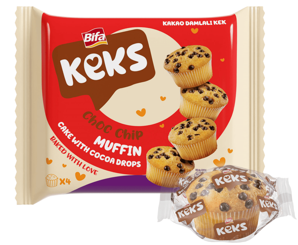 Bifa Keks Vanilla Cake with Cocoa Drops 7.05 oz (200g) Pack | TG Gourmet