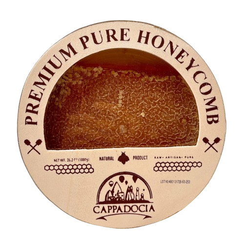 Cappadocia Natural Honeycomb in Wooden Package 35.3 oz (1000g) | TG Gourmet