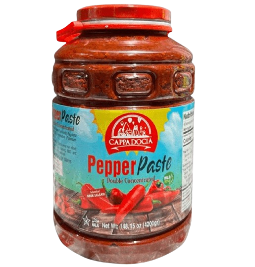 Cappadocia Premium Mild Pepper Paste 148 oz (4.2 kg) Foodservice Tin | TG Gourmet