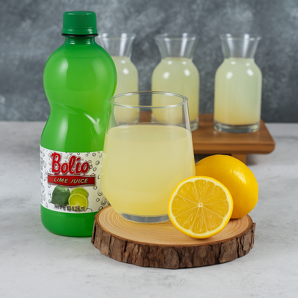 Bolio Lime Juice 34 fl oz (1000 ml) - Authentic Turkish & Mediterranean Food | TG Gourmet