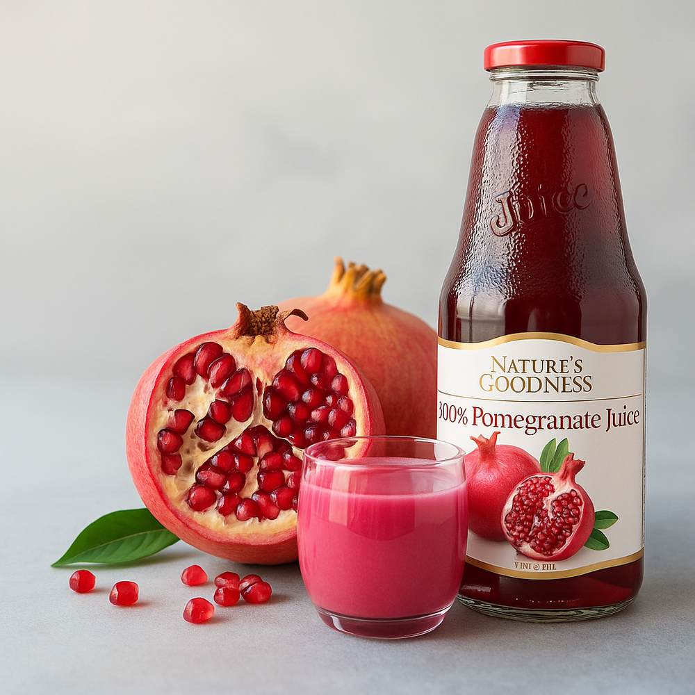 Nature`s Goodness Pomegranate Juice | 33.82 fl oz - Authentic Turkish & Mediterranean Food | TG Gourmet