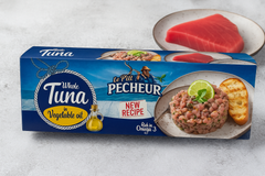 Tuna Fillet P'tit Pecheur In Vegetable Oil 3 x 2.82 oz (80 g) - Authentic Turkish & Mediterranean Food | TG Gourmet