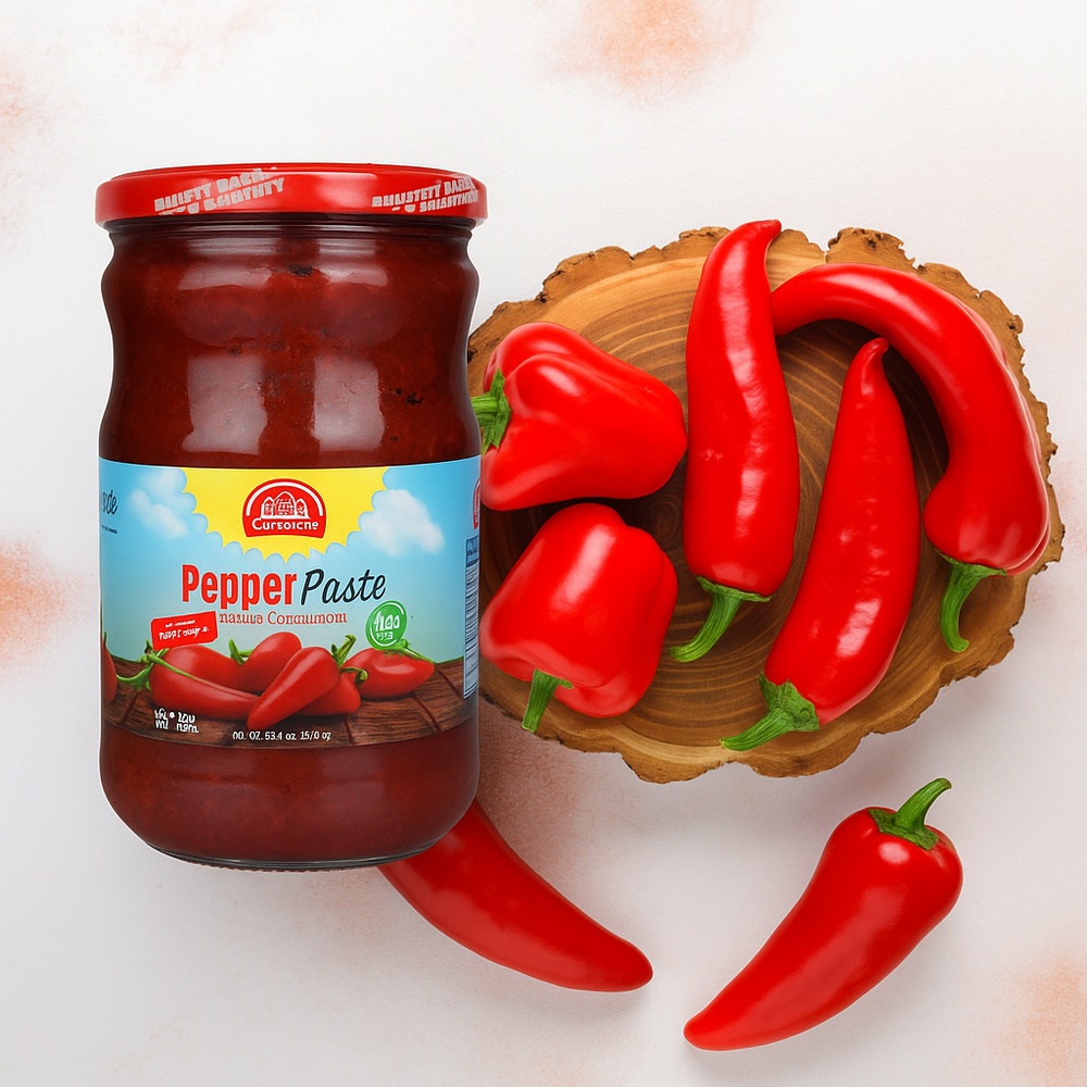 CAPPADOCIA PREMIUM MILD PEPPER PASTE 650GR (23 oz) - Authentic Turkish & Mediterranean Food | TG Gourmet