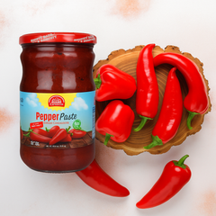 CAPPADOCIA PREMIUM MILD PEPPER PASTE 650GR (23 oz) - Authentic Turkish & Mediterranean Food | TG Gourmet
