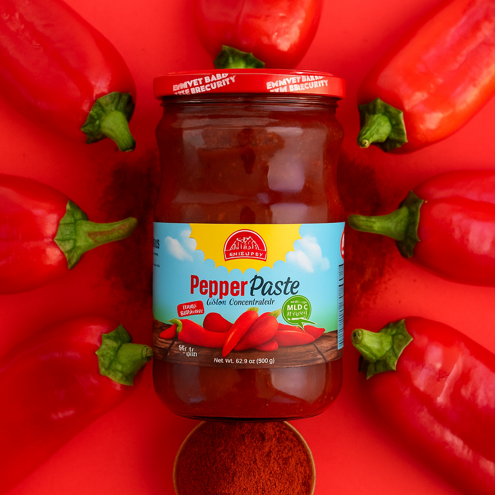 CAPPADOCIA PREMIUM MILD PEPPER PASTE 650GR (23 oz) - Authentic Turkish & Mediterranean Food | TG Gourmet