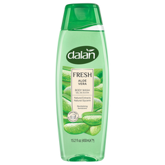 Dalan Fresh Aloe Vera Body Wash 15.2 fl oz (450 ml) - Cool Hydrating Shower | TG Gourmet