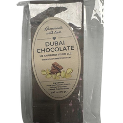 DUBAI CHOCOLATE 2.50 oz (70 GR) - Authentic Turkish & Mediterranean Food | TG Gourmet