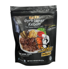 Dedem Beef Gyro Doner Kebab 8oz (227g) - Authentic Turkish & Mediterranean Food | TG Gourmet