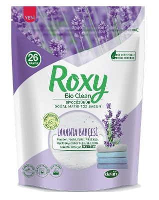 ROXY BIO - CLEAN WASHING POWDER SOAP || 800 GR. || LAVENDER - TULUMBA
